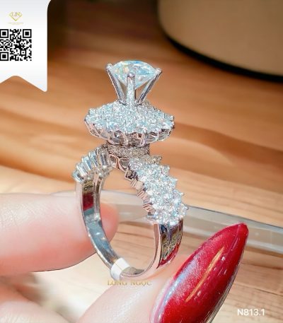 Nhẫn Nữ Kim Cương N8131 Kim Cương Giá Tốt