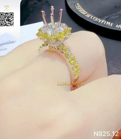 Nhẫn Nữ Kim Cương N82512 Kim Cương Giá Tốt