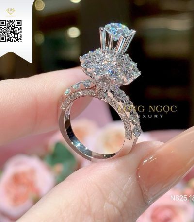 Nhẫn Nữ Kim Cương N82518 Kim Cương Giá Tốt