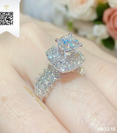 Nhẫn Nữ Kim Cương N83315 Kim Cương Giá Tốt