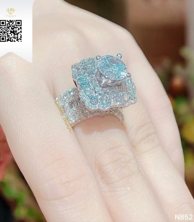 Nhẫn Nữ Kim Cương N852 Kim Cương Giá Tốt