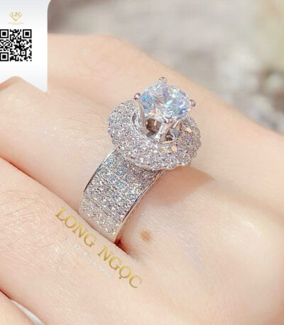 Nhẫn Nữ Kim Cương N8557 Long Ngọc luxury
