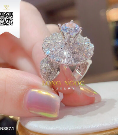 Nhẫn Nữ Kim Cương N8871 Dương Trần Daimond