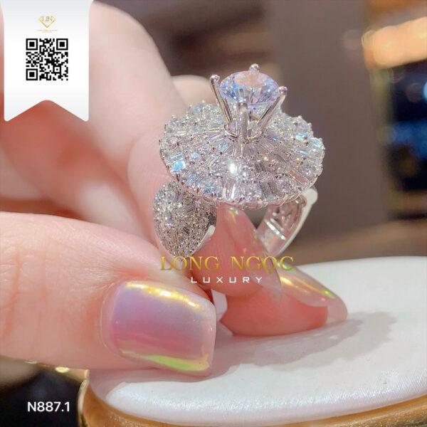 Nhẫn Nữ Kim Cương N8871 Dương Trần Daimond