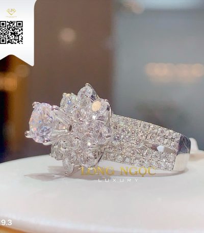 Nhẫn Nữ Kim Cương N9193 Kim Cương Giá Tốt