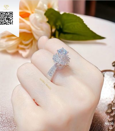 Nhẫn Nữ Kim Cương N936 Kim Cương Giá Tốt