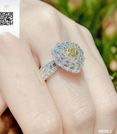 Nhẫn Nữ Kim Cương N9482 Kim Cương Giá Tốt