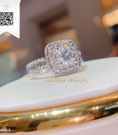 Nhẫn Nữ Kim Cương N9504 Kim Cương Giá Tốt