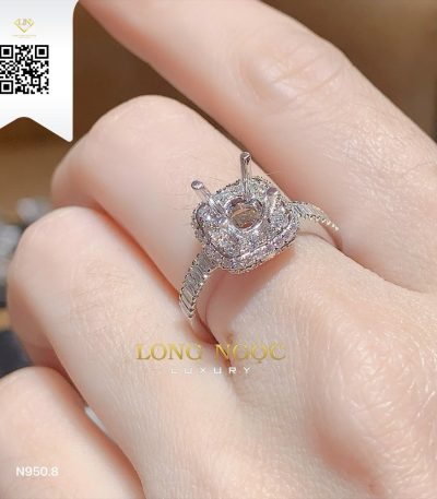 Nhẫn Nữ Kim Cương N9508 Kim Cương Giá Tốt