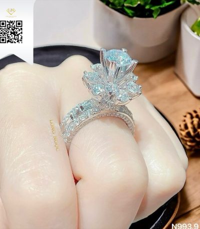 Nhẫn Nữ Kim Cương N9939 Kim Cương Giá Tốt