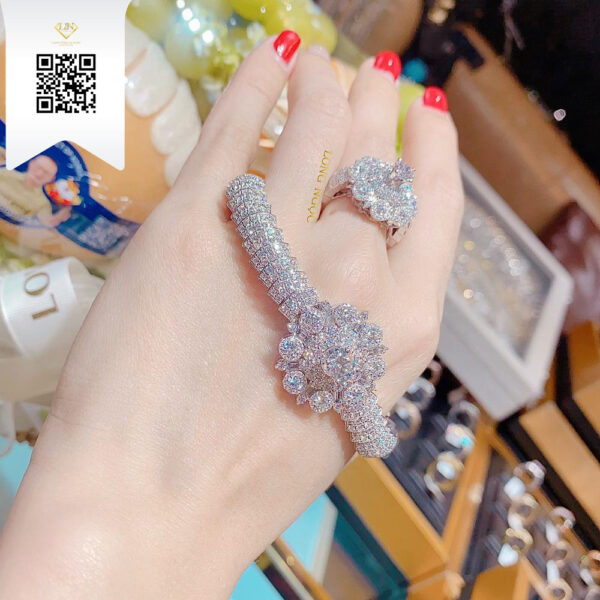 Vòng Tay Kim Cương L19219 Dương Trần Daimond