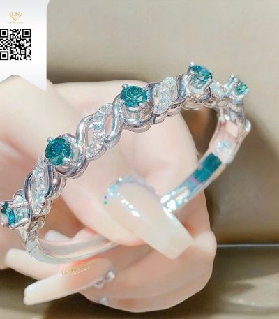 Vòng Tay Kim Cương V1031 Kim Cương Giá Tốt