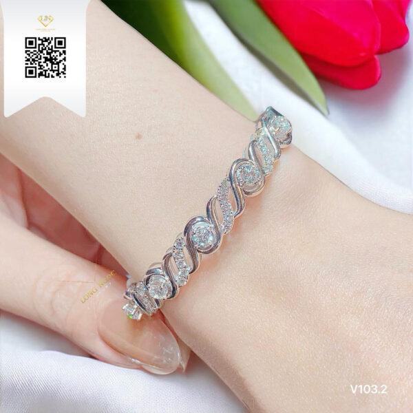 Vòng Tay Kim Cương V1032 Dương Trần Daimond