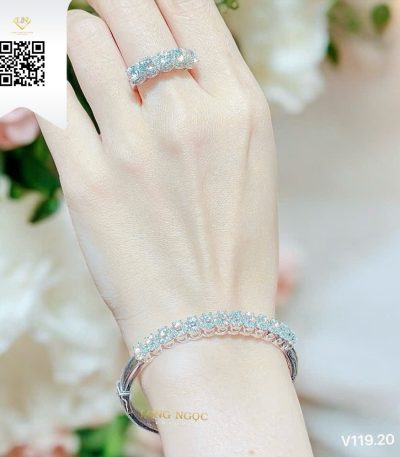 Vòng Tay Kim Cương V11920 Dương Trần Daimond