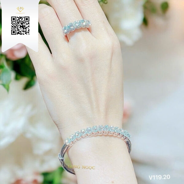 Vòng Tay Kim Cương V11920 Dương Trần Daimond