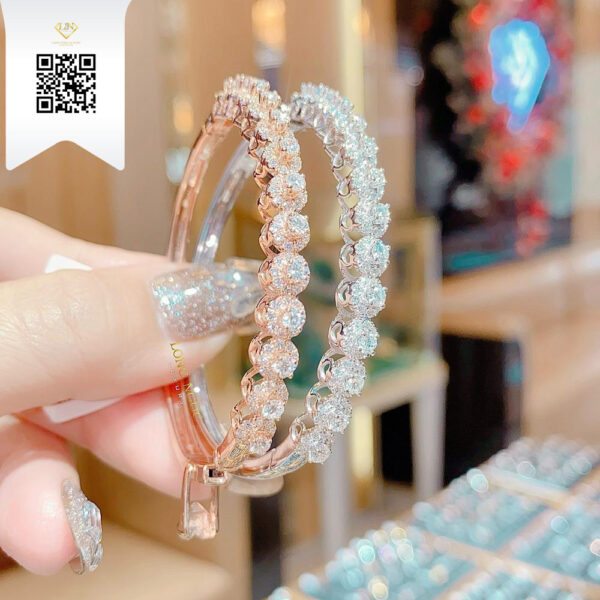 Vòng Tay Kim Cương V1198 Dương Trần Daimond