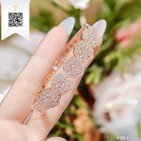 Vòng Tay Kim Cương V1211 Dương Trần Daimond