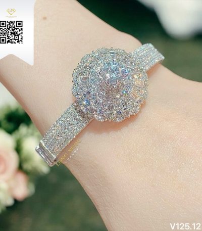 Vòng Tay Kim Cương V12512 Kim Cương Giá Tốt