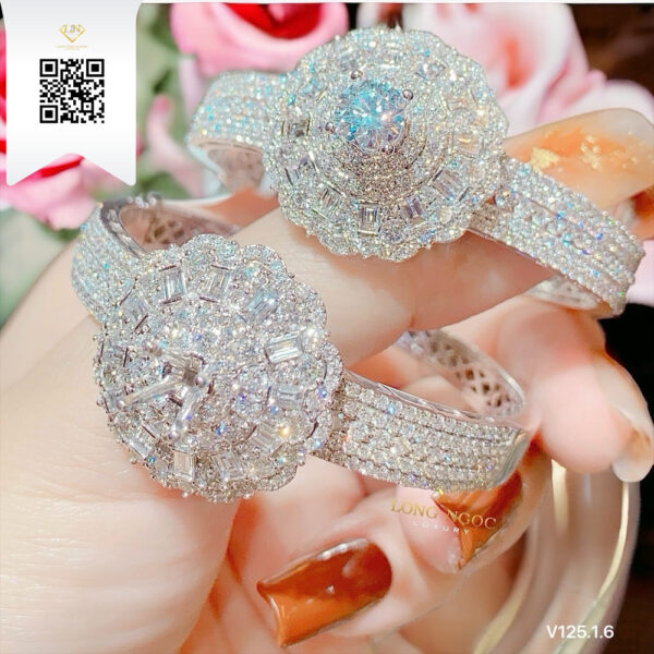 Vòng Tay Kim Cương V1256 Dương Trần Daimond