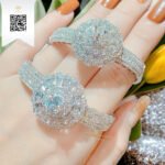 Vòng Tay Kim Cương V1256 Long Ngọc luxury
