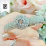 Vòng Tay Kim Cương V1274 Kim Cương Giá Tốt