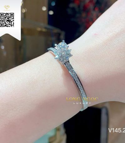 Vòng Tay Kim Cương V1452 Kim Cương Giá Tốt