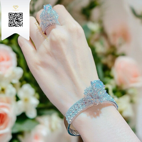 Vòng Tay Kim Cương V1481 Dương Trần Daimond