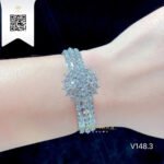 Vòng Tay Kim Cương V1483 Kim Cương Giá Tốt