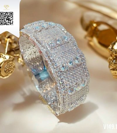 Vòng Tay Kim Cương V14919 Kim Cương Giá Tốt