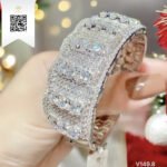 Vòng Tay Kim Cương V1498 Kim Cương Giá Tốt