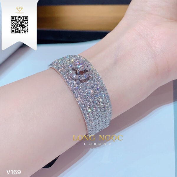 Vòng Tay Kim Cương V169 Dương Trần Daimond
