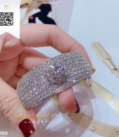 Vòng Tay Kim Cương V169 Kim Cương Giá Tốt