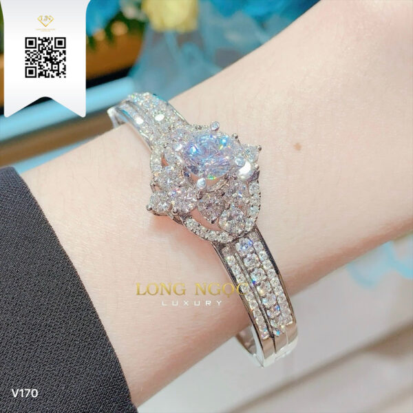 Vòng Tay Kim Cương V170 Dương Trần Daimond
