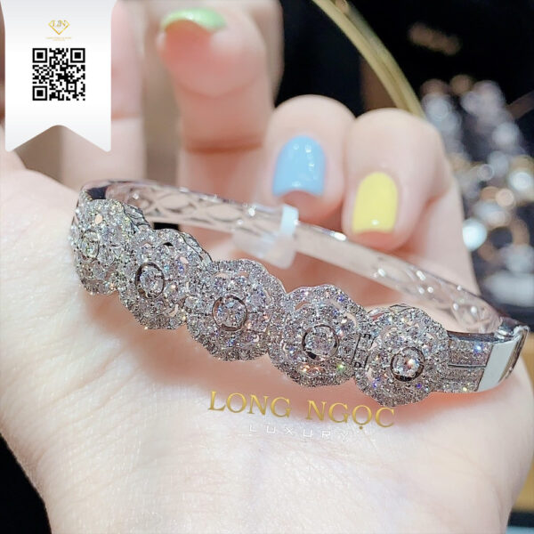 Vòng Tay Kim Cương V1721 Dương Trần Daimond