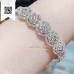 Vòng Tay Kim Cương V1721 Long Ngọc luxury