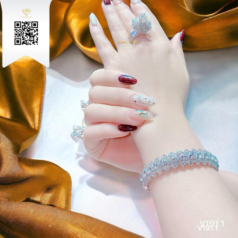 Vòng Tay Kim Cương V1911 Kim Cương Giá Tốt