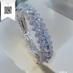 Vòng Tay Kim Cương V1916 Long Ngọc luxury