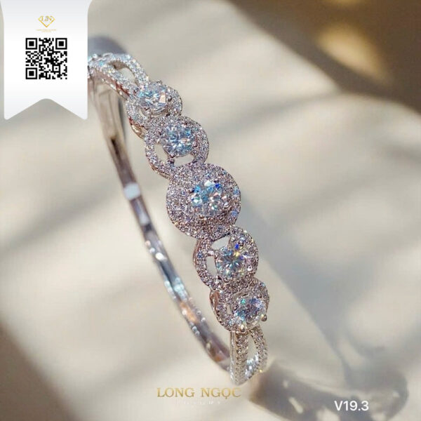 Vòng Tay Kim Cương V193 Dương Trần Daimond