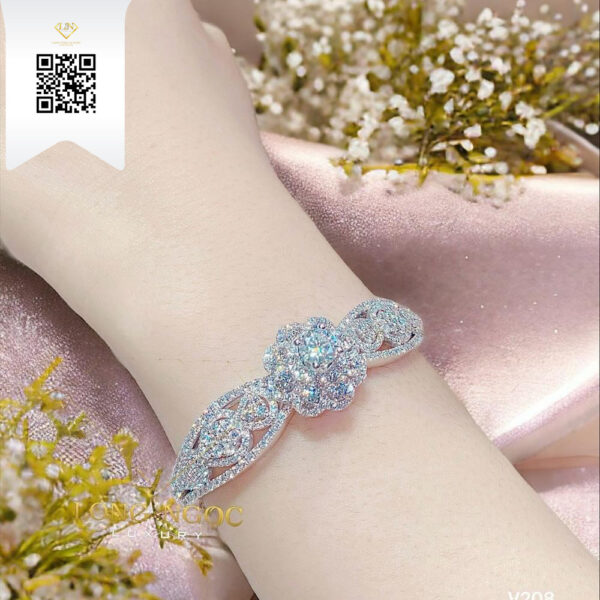 Vòng Tay Kim Cương V208 Dương Trần Daimond