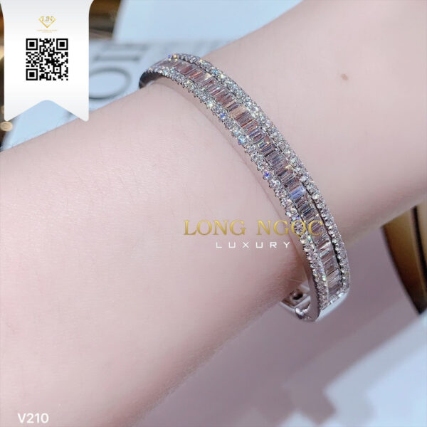 Vòng Tay Kim Cương V210 Dương Trần Daimond