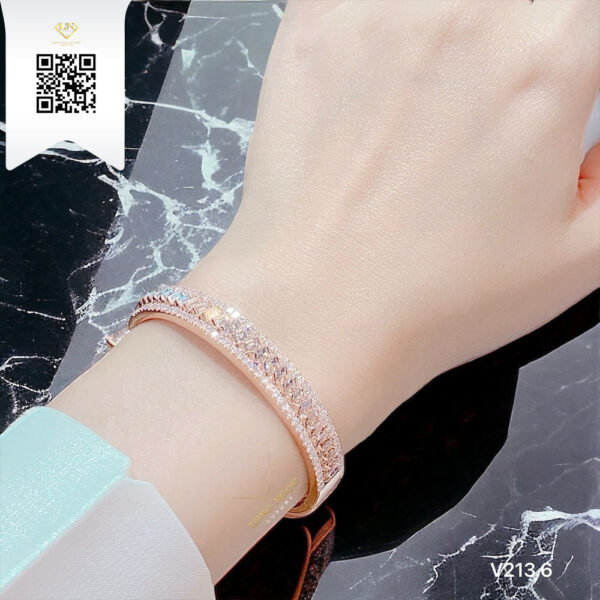 Vòng Tay Kim Cương V2136 Dương Trần Daimond
