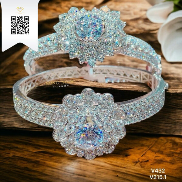 Vòng Tay Kim Cương V2151 Dương Trần Daimond