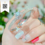 Vòng Tay Kim Cương V2181 Kim Cương Giá Tốt