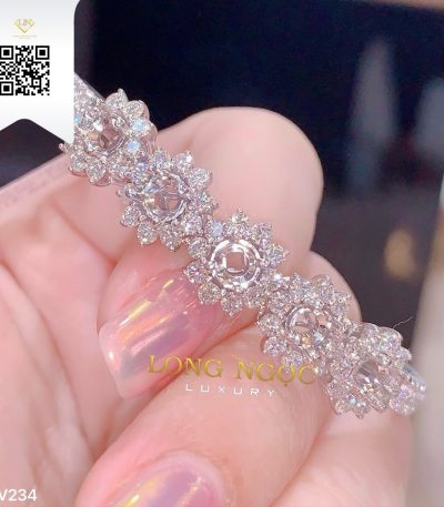 Vòng Tay Kim Cương V234 Kim Cương Giá Tốt