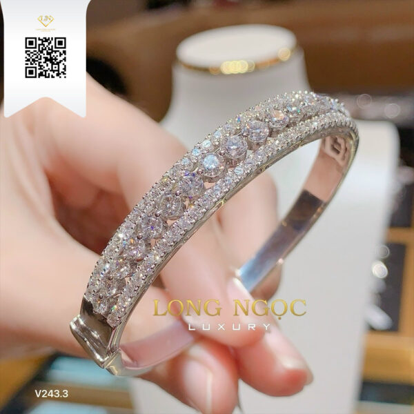 Vòng Tay Kim Cương V2433 Dương Trần Daimond