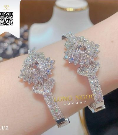 Vòng Tay Kim Cương V2631 Kim Cương Giá Tốt