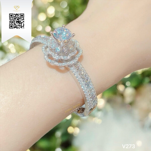 Vòng Tay Kim Cương V273 Dương Trần Daimond