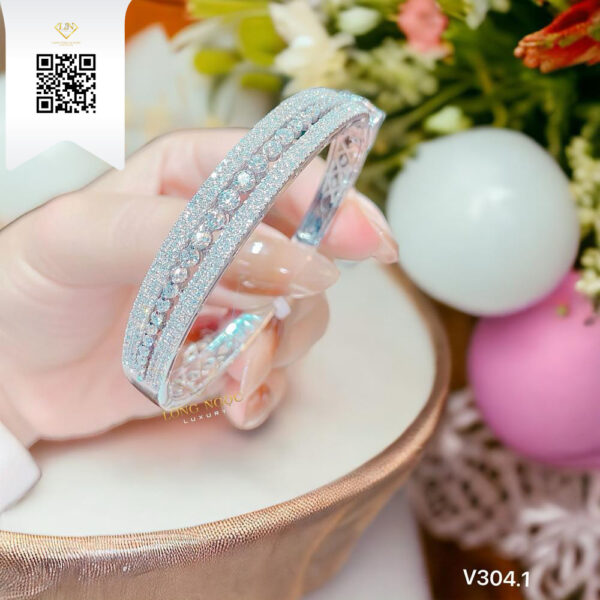 Vòng Tay Kim Cương V3041 Dương Trần Daimond