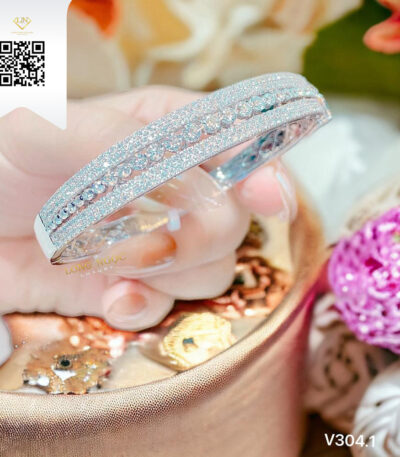 Vòng Tay Kim Cương V3041 Kim Cương Giá Tốt