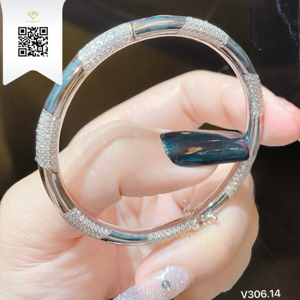 Vòng Tay Kim Cương V30614 Dương Trần Daimond